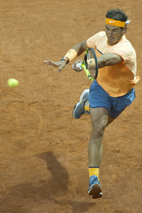 Tennis Match Rafael Nadal vs Sam Querrey in Madrid