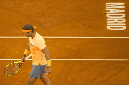 Tennis Match Rafael Nadal vs Sam Querrey in Madrid