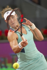 Tennis Match Samantha Stosur vs Patricia Maria Tig in Madrid