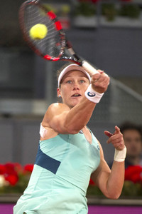 Tennis Match Samantha Stosur vs Patricia Maria Tig in Madrid