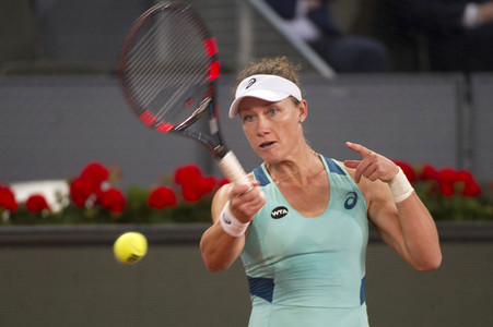 Tennis Match Samantha Stosur vs Patricia Maria Tig in Madrid