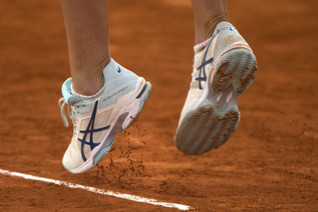 Tennis Match Samantha Stosur vs Patricia Maria Tig in Madrid