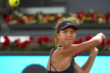 Tennis Match Samantha Stosur vs Patricia Maria Tig in Madrid
