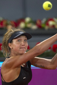 Tennis Match Samantha Stosur vs Patricia Maria Tig in Madrid