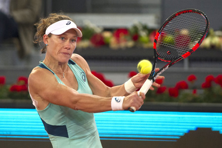 Tennis Match Samantha Stosur vs Patricia Maria Tig in Madrid