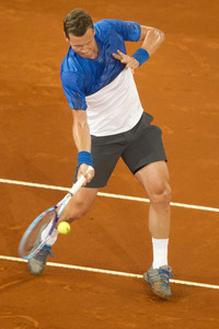 Tennis Match Tomás Berdych vs Andy Murray in Madrid