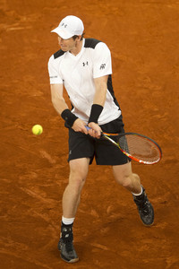 Tennis Match Tomás Berdych vs Andy Murray in Madrid