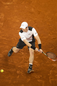 Tennis Match Tomás Berdych vs Andy Murray in Madrid