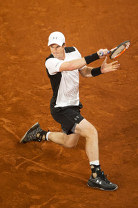 Tennis Match Tomás Berdych vs Andy Murray in Madrid