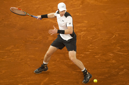 Tennis Match Tomás Berdych vs Andy Murray in Madrid