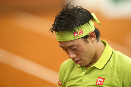 Tennis Match Nick Kyrgios vs Kei Nishikori in Madrid