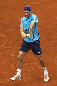 Tennis Match Rafael Nadal vs Joao Sousa in Madrid