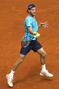 Tennis Match Rafael Nadal vs Joao Sousa in Madrid