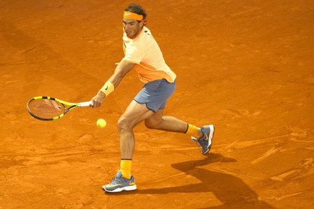 Tennis Match Rafael Nadal vs Joao Sousa in Madrid