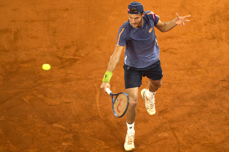 Tennis Match Rafael Nadal vs Joao Sousa in Madrid