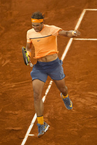 Tennis Match Rafael Nadal vs Joao Sousa in Madrid