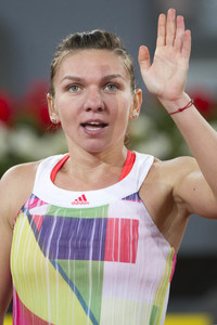 Tennis Match Dominika Cibulková vs Simona Halep in Madrid