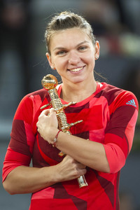 Tennis Match Dominika Cibulková vs Simona Halep in Madrid
