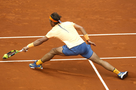 Tennis Match Andy Murray vs Rafael Nadal in Madrid