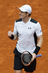Tennis Match Andy Murray vs Rafael Nadal in Madrid
