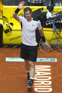 Tennis Match Andy Murray vs Rafael Nadal in Madrid