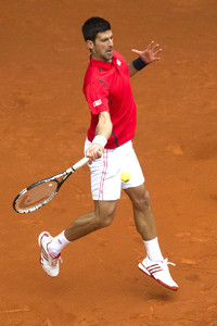 Tennis Match Novak Djokovic vs Andy Murray in Madrid