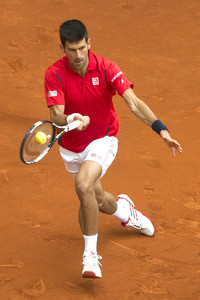 Tennis Match Novak Djokovic vs Andy Murray in Madrid
