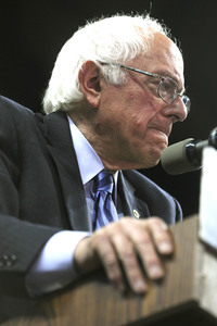 Wahlkampfrede von Bernie Sanders in New York