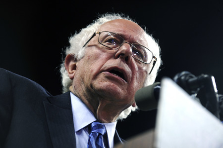 Wahlkampfrede von Bernie Sanders in New York