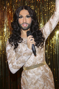 Enthüllung der Wachsfigur von Conchita Wurst in Berlin