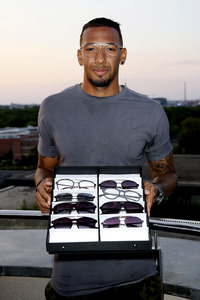 Jerome Boateng präsentiert seine Brillenkollektion in Berlin
