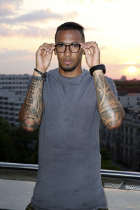 Jerome Boateng präsentiert seine Brillenkollektion in Berlin
