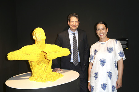 Ausstellungseröffnung 'The Art of the Brick' in Hamburg