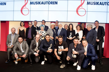 8. Verleihung des Deutschen Musikautorenpreises 2016 in Berlin
