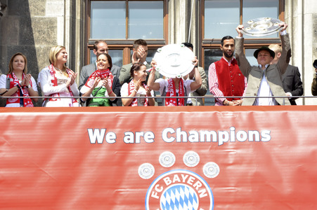 Meisterfeier des FC Bayern München