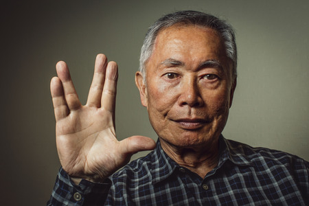 Exklusives Photoshooting mit George Takei in Bonn