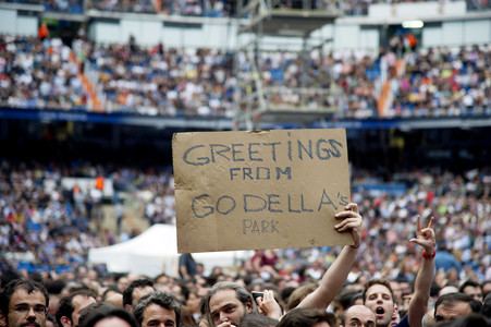 Konzert von Bruce Springsteen and the E Street Band in Madrid