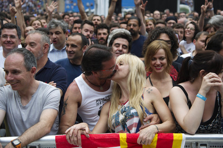 Konzert von Bruce Springsteen and the E Street Band in Madrid