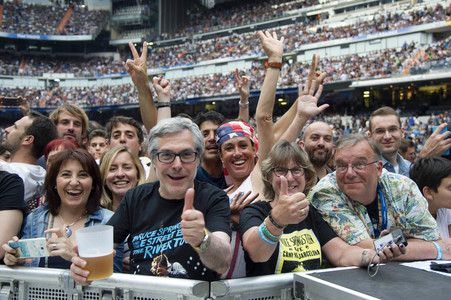 Konzert von Bruce Springsteen and the E Street Band in Madrid