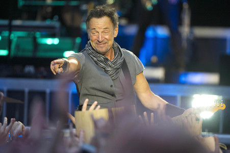 Konzert von Bruce Springsteen and the E Street Band in Madrid
