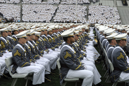 Militärakademie Graduierung 2016 in West Point