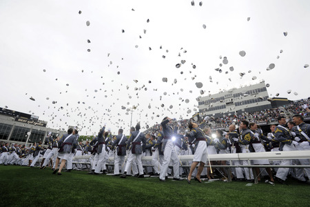 Militärakademie Graduierung 2016 in West Point