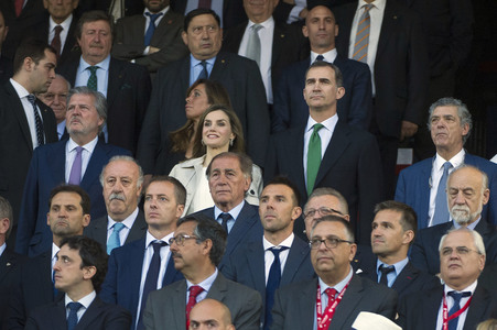 Endspiel FC Barcelona vs FC Sevilla in Madrid