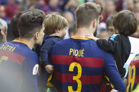 Endspiel FC Barcelona vs FC Sevilla in Madrid