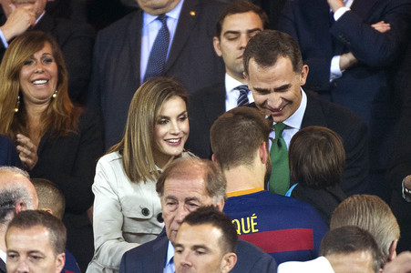 Endspiel FC Barcelona vs FC Sevilla in Madrid