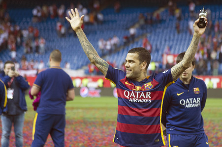 Endspiel FC Barcelona vs FC Sevilla in Madrid
