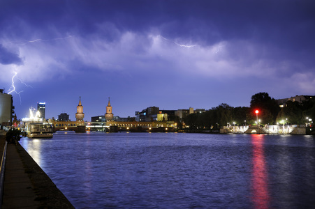 Gewitter in Berlin