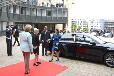 Königin Silvia von Schweden in Düsseldorf