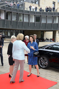Königin Silvia von Schweden in Düsseldorf