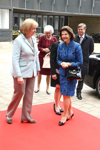 Königin Silvia von Schweden in Düsseldorf